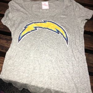 Pink charger shirt